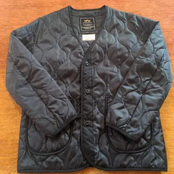 블랙 어반 리서치 도어스 퀼팅 자켓