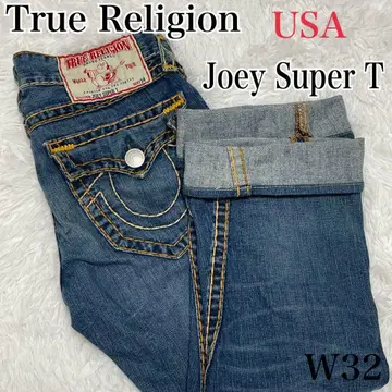 [ 레어 ] TRUE RELIGION JOEY SUPER T W32 데님