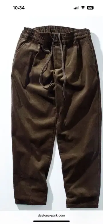 택 포함 새상품 프릭스스토어 베이직 코듀로이 이지 팬츠 한정판 전개