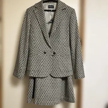 더블 브레스트 정장 세트