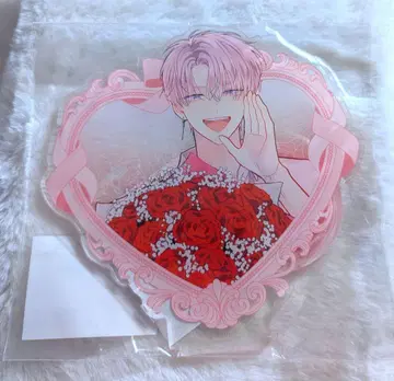 [ 타몬 군 지금 어느 쪽 ] 하트형 아크릴 스탠드 후지와라 타몬