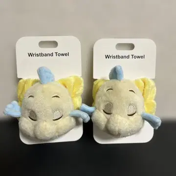 [2개] 디즈니 스토어 리스트 밴드 타월 인어공주
