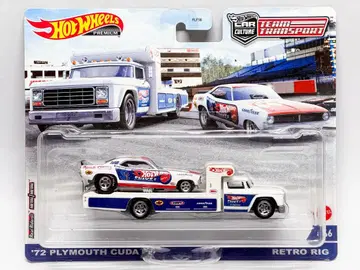 핫휠 72 PLYMOUTH CUDA 팀 트랜스포트