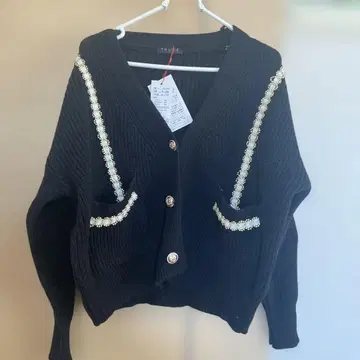 TRUBE 블랙 가디건 M~L 대응