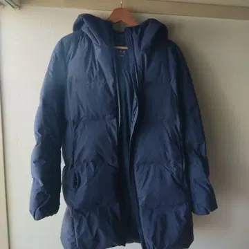 네이비 다운 자켓 L 사이즈