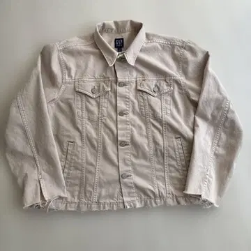 GAP 베이지 데님 자켓 XL