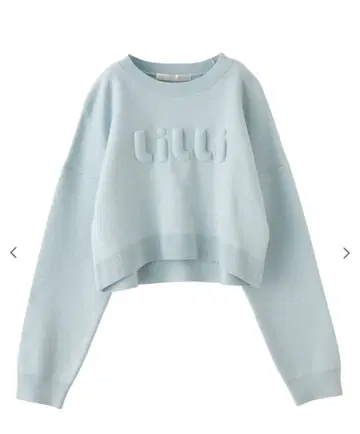 LILLIAN CARAT LILLI 로고 자카드 니트