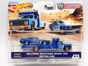 핫휠 69 포드 머스탱 보스 팀 트랜스포트