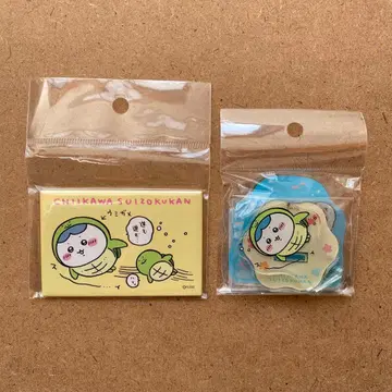 치이카와 수족관 스퀘어 마그넷 레이어 아크릴 스탠드