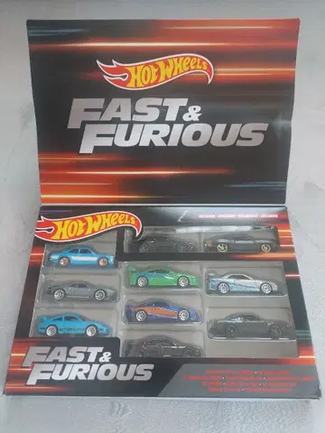 미개봉 새상품 [ 핫휠 와일드 스피드 한정판 프리미엄 10대입 ]