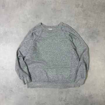 80s 배싯 워커 래글런 맨투맨 그레이 XL 사이즈