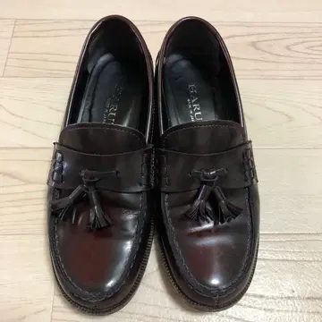 HARUTA 브라운 로퍼