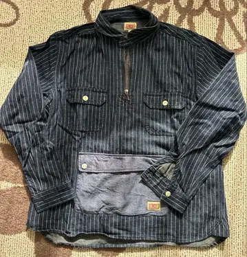 BILLVAN 워배시 하프 지퍼 셔츠