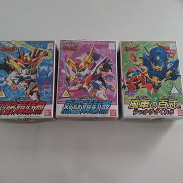 SD 건담 BB전사 3체 세트