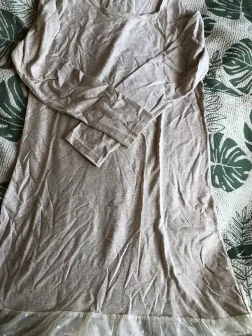 새상품급 긴팔 튜닉 레이스 L