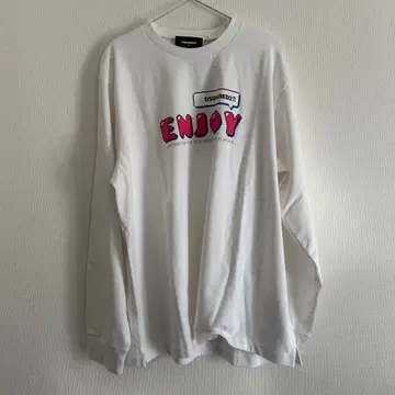 DSQUARED2 픽셀 디자인 긴팔 티셔츠 XL