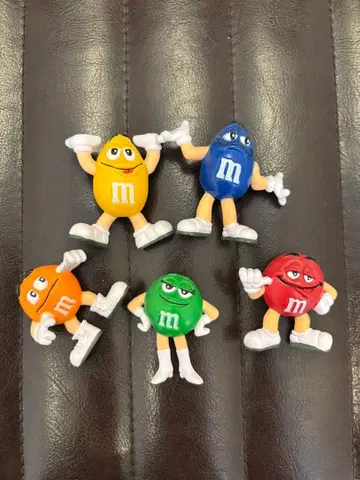 M&M's 피규어 5체 세트