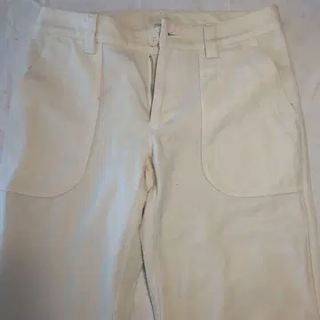 드로어 바지 화이트