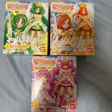 프리큐어 피규어 3체 세트