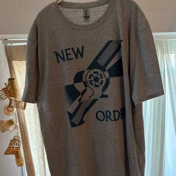 NEW ORDER 그레이 T셔츠 XL GILDAN 밴드 뉴 오더
