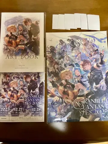 그라페스 2025 입장자 특전+팸플릿+리얼 가챠 6회분