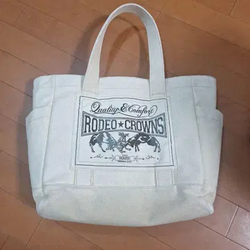 RODEO CROWNS 토트백 아이보리