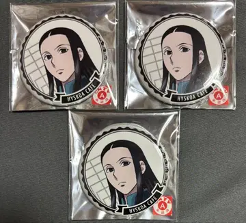 헌터헌터 이르미 히소카 카페 애니메이트 카페 캔뱃지 세트