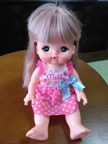 멜짱 인형 핑크 드레스 새상품급