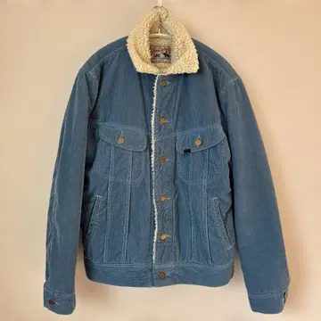 Lee 보아 자켓 파랑 코듀로이