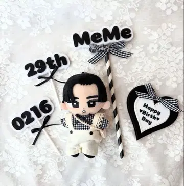 최애 생일 축하 세트 SnowMan 메구로 렌