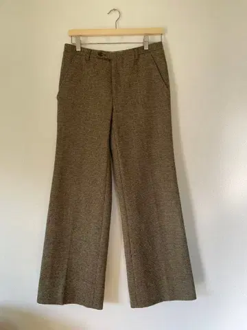 60s, 70s 프랑스제 울 슬랙스