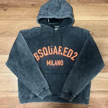 [ 70%OFF ] 디스퀘어드 데미지 가공 후드티