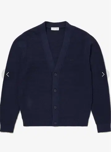 [ 정가 19,800엔 ] LACOSTE 밀리터리 니트 가디건