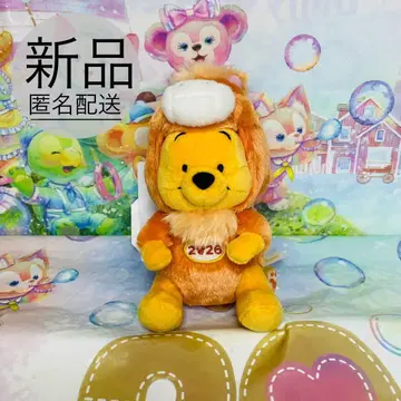 새상품 핑크 리본 머리끈 도쿄 디즈니 리조트 스팽글 미니