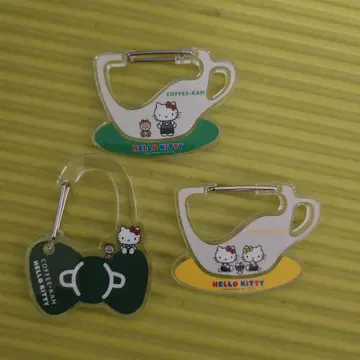 헬로키티 리본형 카라비너 3개 세트