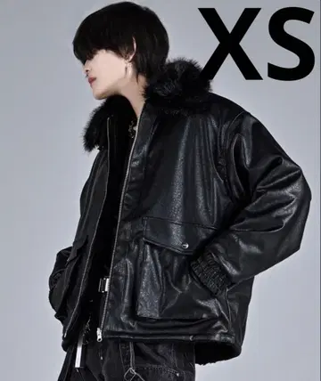 ADRER 더 B-3 리버서블 퍼 블루종