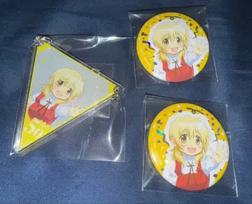 샤프트전 신작 캔뱃지 참 미야코 히다마리 스케치