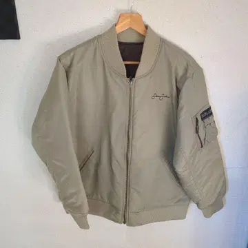새상품 sean jhon L 사이즈 MA-1 자켓 카키 브라운