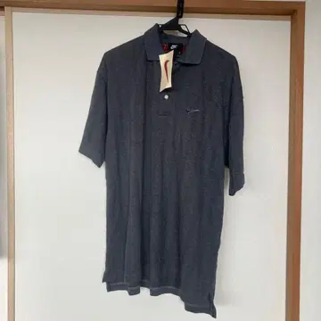 Nike 그레이 피케 셔츠 새 택 포함