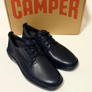 새상품 Camper 캠퍼 Bill 가죽 포멀 신발 블루