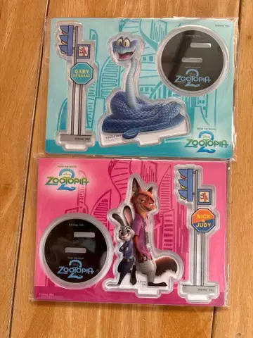 주토피아 아크릴 스탠드 세트