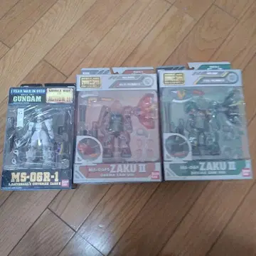 모빌슈트 인 액션 자쿠 3체 세트