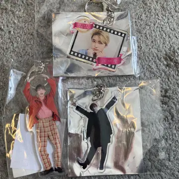 초특급 유키 군 키링 3개 세트