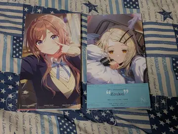 학원 아이돌 마스터 히메사키 리나미 + 시노자와 히로 CD 세트.