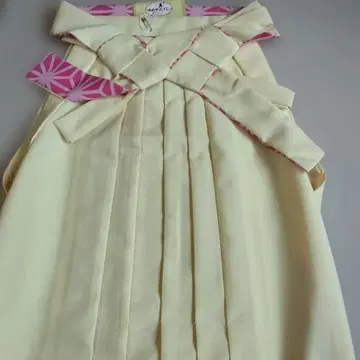 하카마 단품 크림색 미사용품 끈 아래 84cm