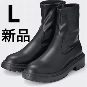 [택 포함 새상품] 울트라 스트레치 볼륨 밑창 부츠 L 24cm 203