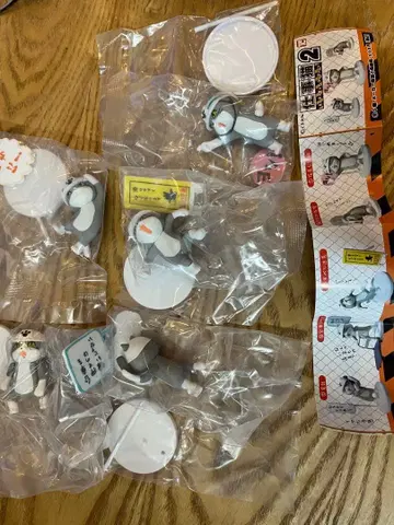 일하는 고양이 2 미개봉 5체 세트