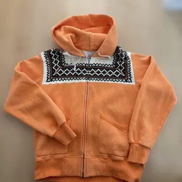 플랫 헤드 후드 부착 맨투맨 M 사이즈