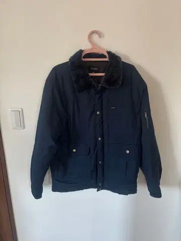 brixton 덱 자켓 navy 네이비 보아 안감 방한 M 사이즈