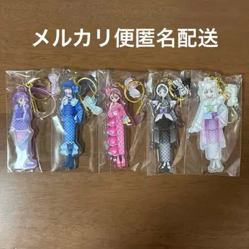 키미프리 프리티 봉투 아크릴 키링 우타 나나 코코로 푸린 메론